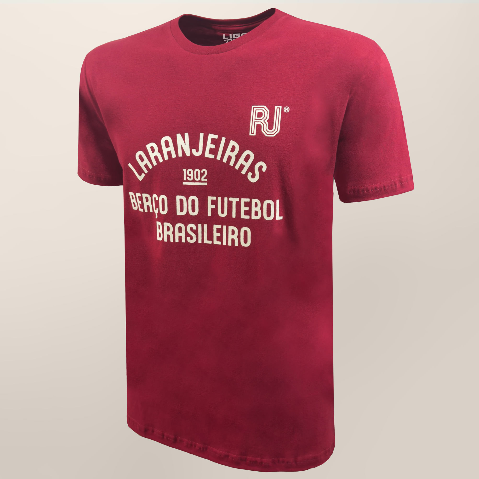 T-SHIRT FLUMINENSE LARANJEIRAS GRENÁ