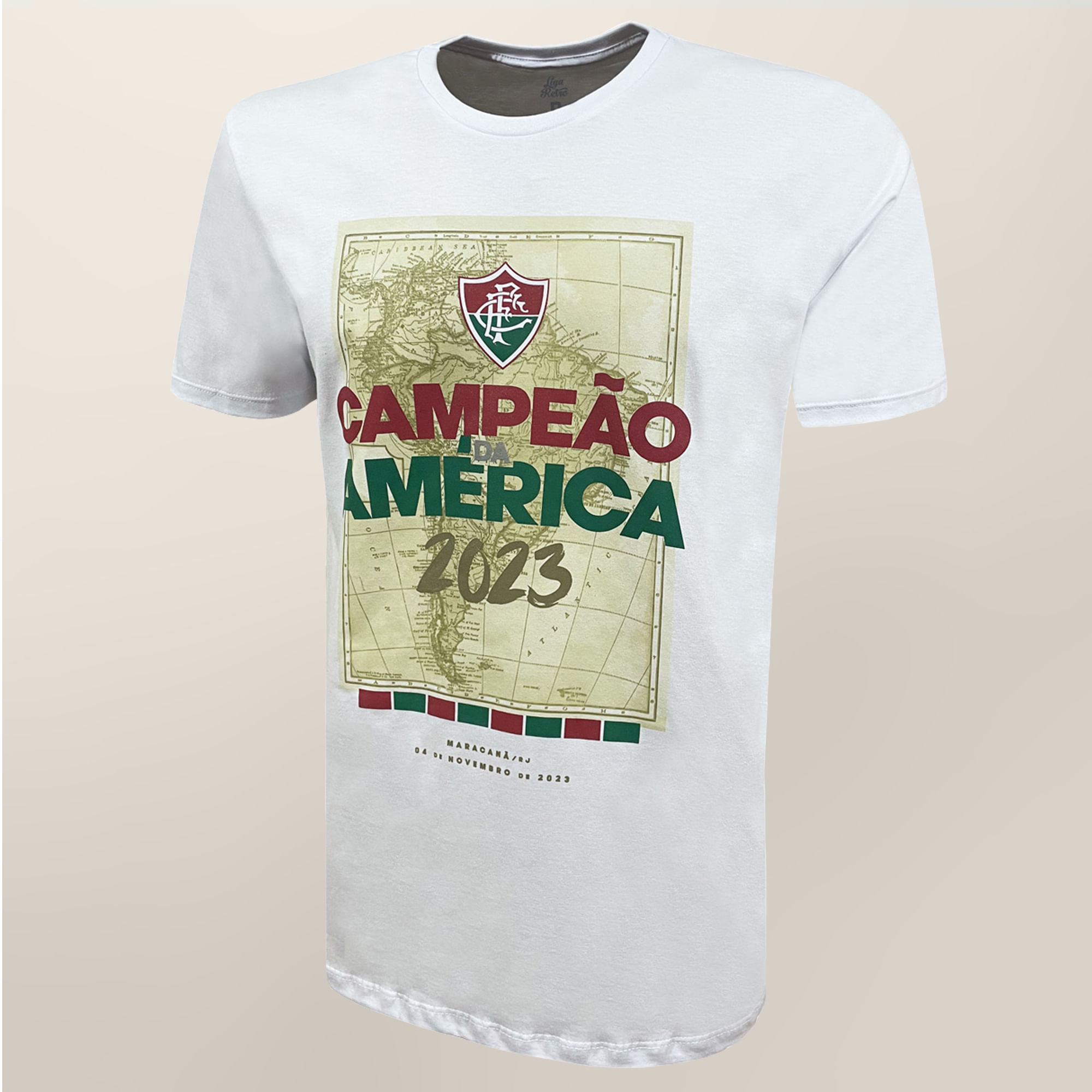 T-SHIRT FLUMINENSE CAMPEÃO DA AMÉRICA